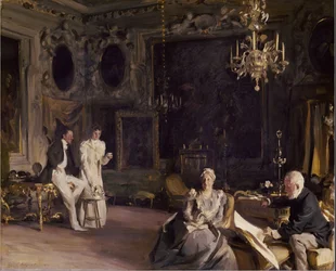 Ein Innenraum in Venedig, 1899